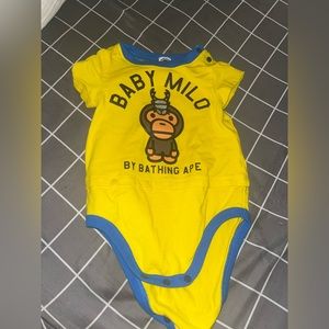 Bathing Ape onesie